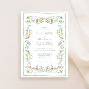 Search for vintage garden wedding invitations Sage green