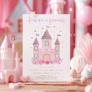 Recherche de château rose invitations Princesse