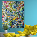 Recherche de coloré de mosaïque art Mosaïque originale colorée