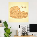 Search for rome posters Illustration