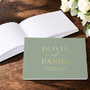 Search for green sage guest books Keepsake