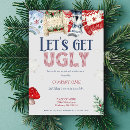 Search for funny corporate christmas invitations Ugly sweater party