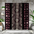Search for burgundy floral shower curtains Vintage