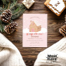 Search for gingerbread christmas invitations House