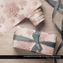 Search for pink snowflake wrapping paper Chic