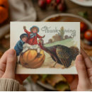Search for vintage thanksgiving cards Pumpkin