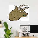 Search for bull head art Illustration