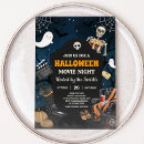 Search for horror movie night invitations Popcorn
