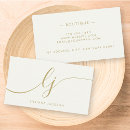 Search for ivory business cards Stylish chic timeless classic