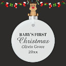 Search for ornate ornaments Babys first christmas