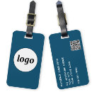 Recherche de code qr bagages étiquettes Logo