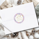 Recherche de étiquettes de adresse de noël autocollants Classique