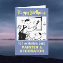 Search for painter cards Decorating