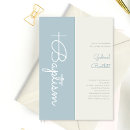 Recherche de baby boy baptême invitations Script