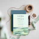 Search for pool wedding invitations Watercolor