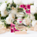 Search for fuchsia quinceanera invitations Mexican spanish latina