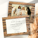 Search for wood frame wedding invitations Modern