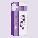 Recherche de pourpre de fleur iphone coques Pour tous