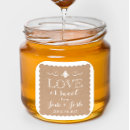 Search for honey wedding stickers Jar