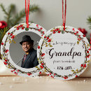 Search for in memory of dad ornaments Remembrance