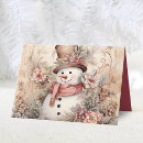 Search for watercolor snowman cards Botanical