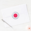 Search for japan flag stickers Red