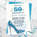 Search for stiletto birthday invitations Fifty and fabulous
