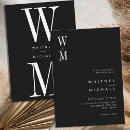 Search for bold wedding invitations Minimalist