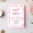 Recherche de coeur rose rouge invitations Pour enfants