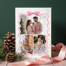 Search for pink ribbon christmas cards Retro
