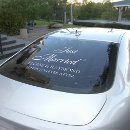 Search for auto decal window decals Newly weds