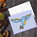 Recherche de oiseaux en vol cartes postales Animal