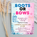 Search for boots invitations Bow
