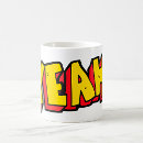 Search for bold font mugs Yellow