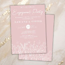 Search for blush pink engagement party invitations Simple