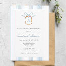 Recherche de monogram baby shower invitations Mignon