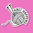 Search for knitting stickers Craft