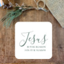 Search for jesus reason for the season stickers Green