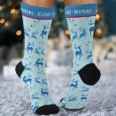 Recherche de noël chaussettes Bleu