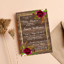 Search for rustic floral baby shower invitations Greenery