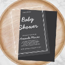 Search for acrylic baby shower invitations Gender neutral