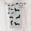 Search for dachshund bath towels Wiener