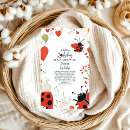 Recherche de rouge de coccinelle invitations Mignon