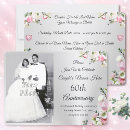Search for 60th anniversary invitations Silver
