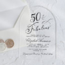 Search for dinner 50th birthday invitations Stylish