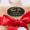 Search for oval gold stickers Thank you