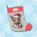 Search for german shepherd christmas stockings Gsd