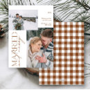 Search for holiday wedding announcement cards First married christmas