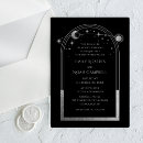 Search for astronomy square invitations Mystical