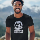 Recherche de sasquatch mens tshirts Croire